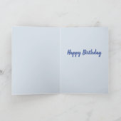 Witzige Katze - gegenüber dem Menschen tolerieren Karte (Innenseite)