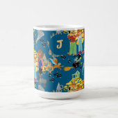 Witzige Kinderfiguren Kaffeetasse (Mittel)