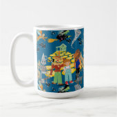 Witzige Kinderfiguren Kaffeetasse (Links)