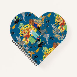 Witzige Kinderfiguren Notizblock