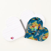 Witzige Kinderfiguren Notizblock (Innenseite)