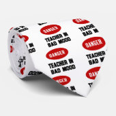 Witzige Lehrerin in schlechter Laune Krawatte (Gerollt)