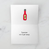 Witzige Make-Up-Karte, Kämpfe, Streitgespräche Tac Karte (Innenseite)