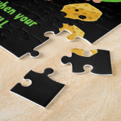Witzige Maus mit Käse Puzzle (Seite)