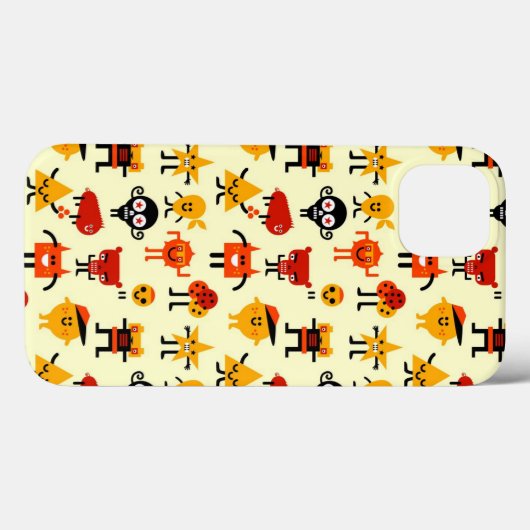 Witzige Monster Case-Mate iPhone Hülle (Rückseite (Horizontal))