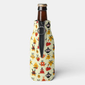 Witzige Monster Flaschenkühler (Flasche Rückseite)