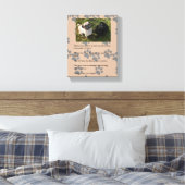 Witzige MOPS-Gesetze Leinwanddruck (Insitu (Schlafzimmer))