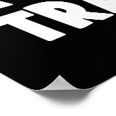 Witzige Motivation, Erfolg ist Reise mit Verkehr Poster (Ecke)