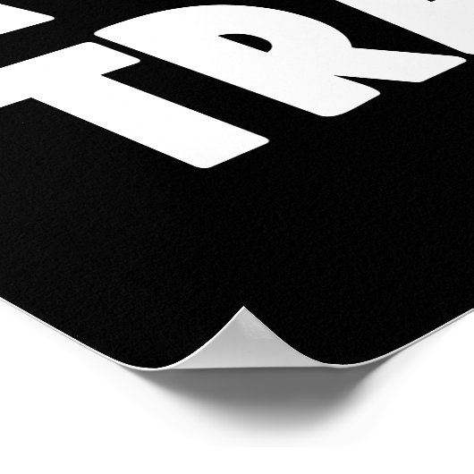 Witzige Motivation, Erfolg ist Reise mit Verkehr Poster (Ecke)