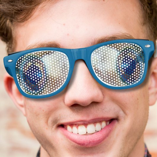 witzige, nervige Blowfish-Augen Sonnenbrille