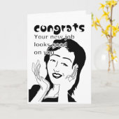 witzige neue Berufsstiftung Karte (Gelbe Blume)