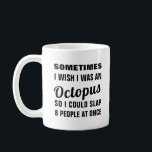Witzige Neuigkeit, ich wäre eine Oktopus-Tasse Kaffeetasse<br><div class="desc">Das ist ein großartiges Geschenk für einen Mitarbeiter,  Freund oder jeden,  der ein Gefühl von Spaß hat. Text und Schriftart können nach Ihren Wünschen geändert werden. Wenn Sie Hilfe bei der Anpassung Ihres Produkts benötigen,  kontaktieren Sie mich bitte über meinen Shop und ich werde Ihnen gerne weiterhelfen.</div>