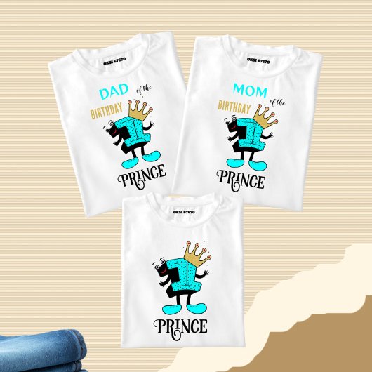 Witzige Nummer eins mit Krone T-Shirt