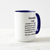 witzige Paramedic Definition Geschenke für Frauen Tasse (VorderseiteRechts)