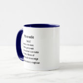 witzige Paramedic Definition Geschenke für Frauen Tasse (Vorderseite Links)