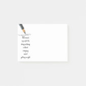 Witzige Pensionierung tut nichts, wird nicht erwis Post-it Klebezettel (Vorderseite)