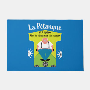 witzige Pétanque-Geschenke Fußmatte