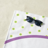 Witzige Populieren und Icream-Cartoon Strandtuch (Beispiel)