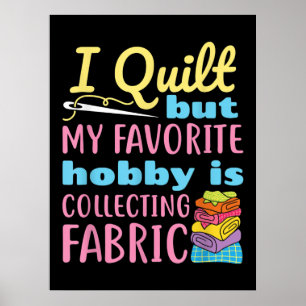 Witzige Quilts, aber mein Hobby sammelt Poster