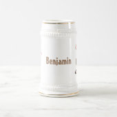 Witzige Ratte mit Kamera-Cartoon-Illustration Bierglas (Mittel)