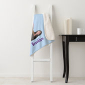 Witzige Ratte mit Kamera-Cartoon-Illustration Sherpadecke (Beispiel)