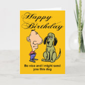 Witzige Scheidung Geburtstag Karte (Vorderseite)