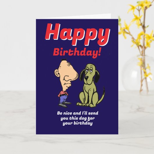 Witzige Scheidung Geburtstag Karte (Gelbe Blume)