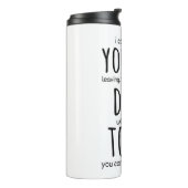 Witzige Schläger für Kollegen, du bist jetzt tot f Thermosbecher (Nach links gedreht)