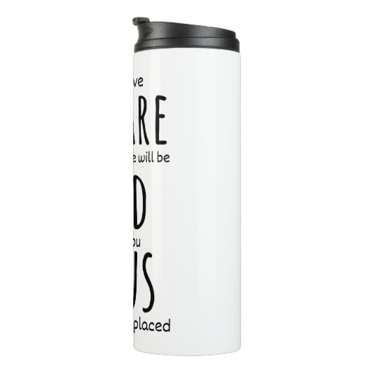 Witzige Schläger für Kollegen, du bist jetzt tot f Thermosbecher (Nach rechts gedreht)