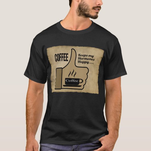 Witzige Shirts für Frauen über Kaffee. Geschenk fü (Vorderseite)