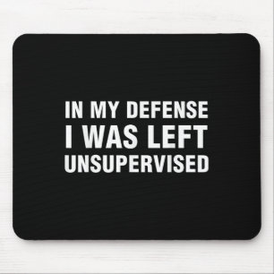 Witzige Shirts für Männer - sarkastisches T-Shirt Mousepad