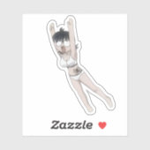 witzige Shizuku Murazaki Jäger x Jäger-Animation Aufkleber (Blatt)