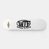 witzige Skateboard "Willkommen in Florida" (Horizontal)