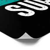 witzige Stichwortart Poster (Ecke)