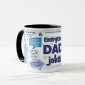 Witzige Vater-Witze/Vatertag Tasse (Vorderseite Links)