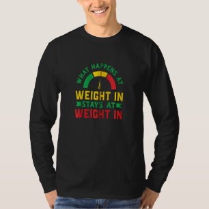 Witzige Welt des Gewichtsverlustes, schlankes Watc T-Shirt