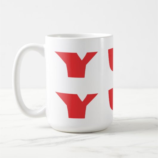 witzige Wörter und Muster Kaffeetasse (Links)