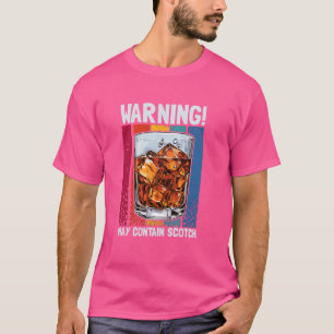 witzige Wortwarnung! Kann einen süßen Knabberpuff  T-Shirt