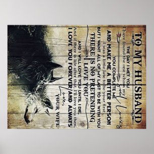 Witzige Zitate für Ehemann   Für Ehemann vorhanden Poster