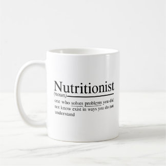 witzige Zitate für Nutritionist Kaffeetasse