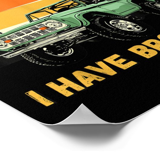 Witzige Zitate können heute nicht mehr funktionier Poster (Ecke)