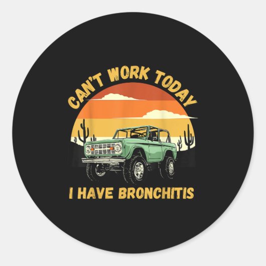 Witzige Zitate können heute nicht mehr funktionier Runder Aufkleber (Vorderseite)