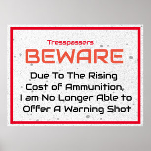 witzige Zitate ohne Übertretung Unterschreiben Poster