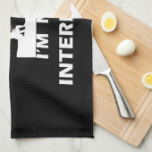 witzige Zitate über Angelfreunde Geschirrtuch (Viertel Falte)