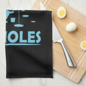 witzige Zitate über Eisfischen Geschirrtuch (Viertel Falte)