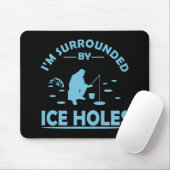 witzige Zitate über Eisfischer Mousepad (Mit Mouse)