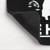 witzige Zitate über Eisfischer Mousepad (Ecke)