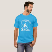 witzige Zitate über Eisfischer T-Shirt (Vorne ganz)