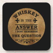 witzige Zitate Vintag Getränkeuntersetzer (Vorderseite)