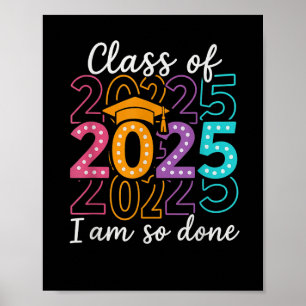 Witziger Abschluss CL von 2025 Design - ich bin so Poster